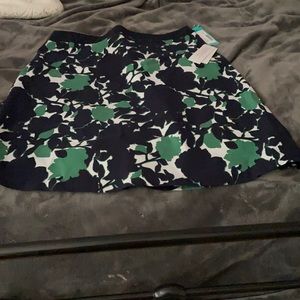 Margaret M floral pattern skirt